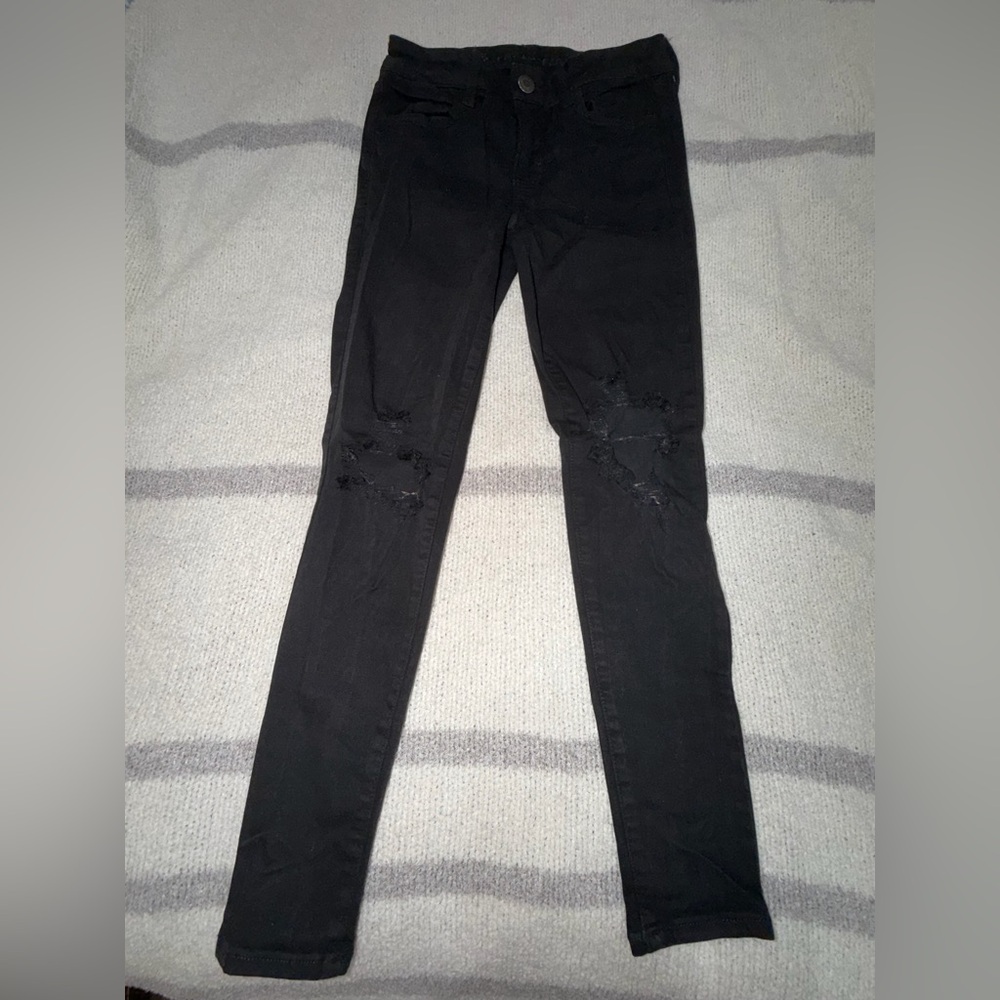 American Eagle Outfitters Women’s Black Jeans Size 4 - Regular